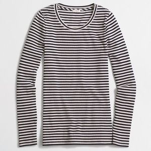 J.Crew Factory | XS | Striped Ribbed Long-Sleeve